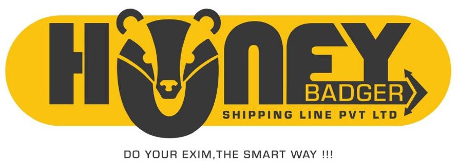 Honey Badger Shipping Line Logo